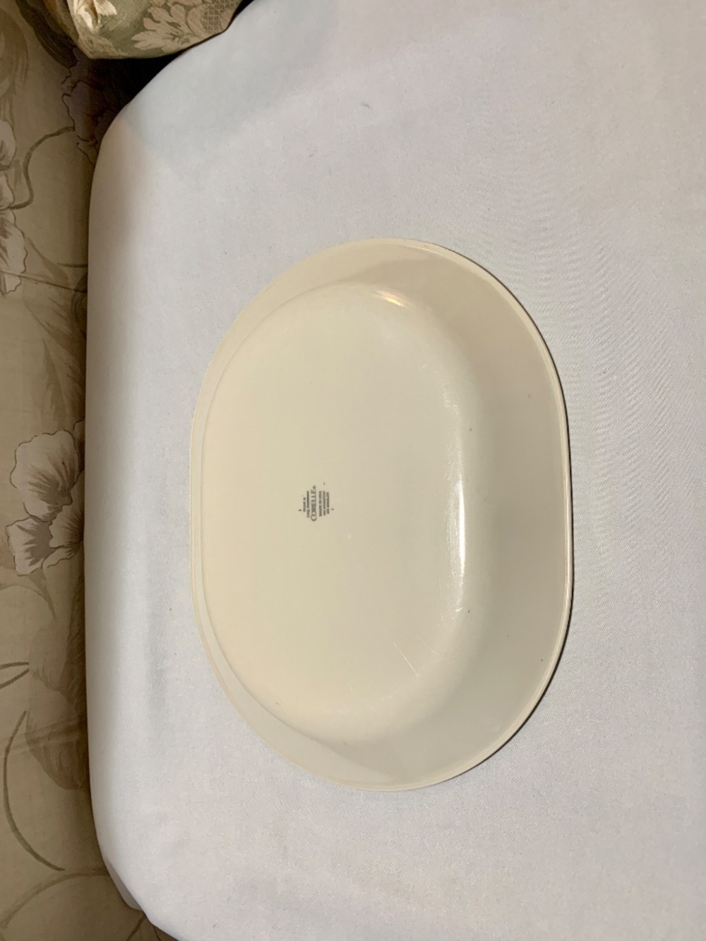 Corning Corelle Thymeless Herbs Oval Platter - Measures 12.25” by 10” - U.S.A. - Picture 2 of 3